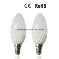 E14 Aluminium and Plastic SMD LED Bulb Candle Light